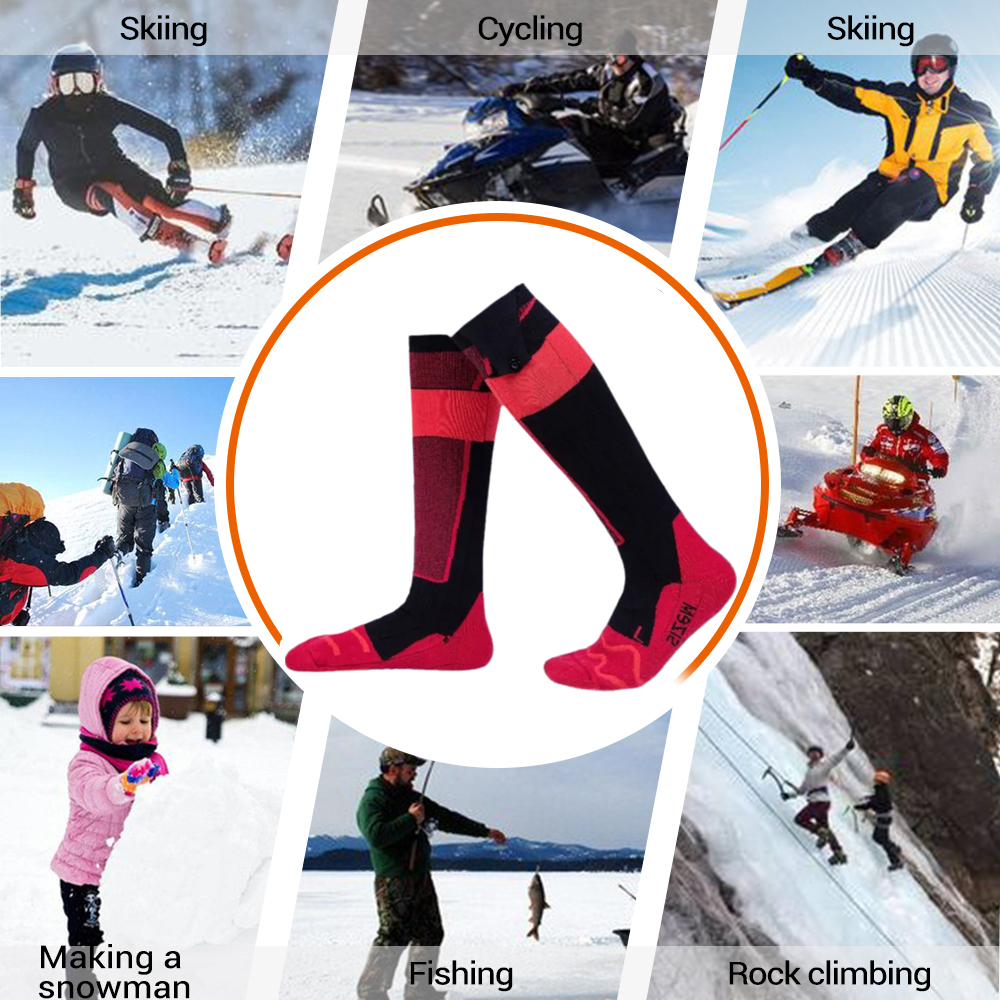 Heating Socks 6000mah Battery  - Outdoor Camping Winter avaliação e preço