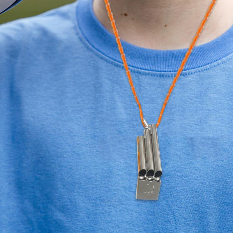Whistle For Emergencies Stainl - Outdoor Camping Youtube avaliação e preço