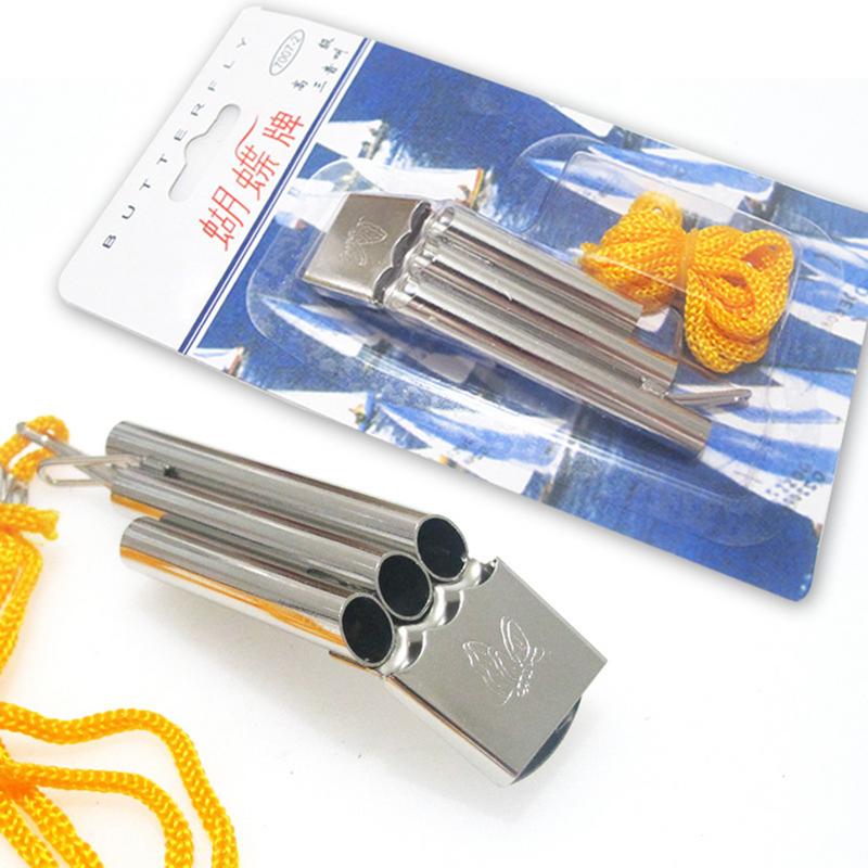 Whistle For Emergencies Stainl - Outdoor Camping Youtube avaliação e preço