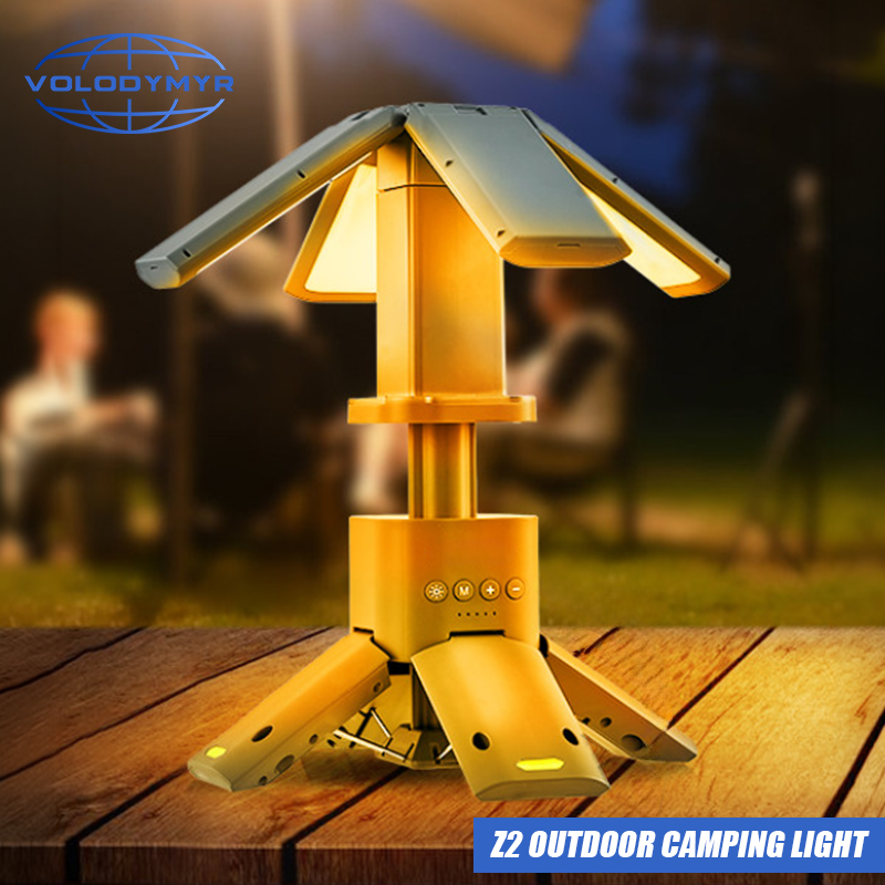 VOLODYMYR High Lumen LED Campi - Outdoor Camping Youtube avaliação e preço
