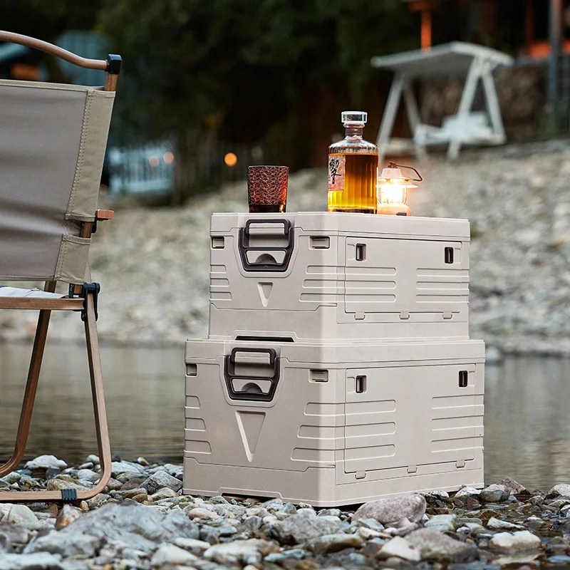 Car Storage Bin Outdoor Campin - Outdoor Camping Folding Storage Box avaliação e preço