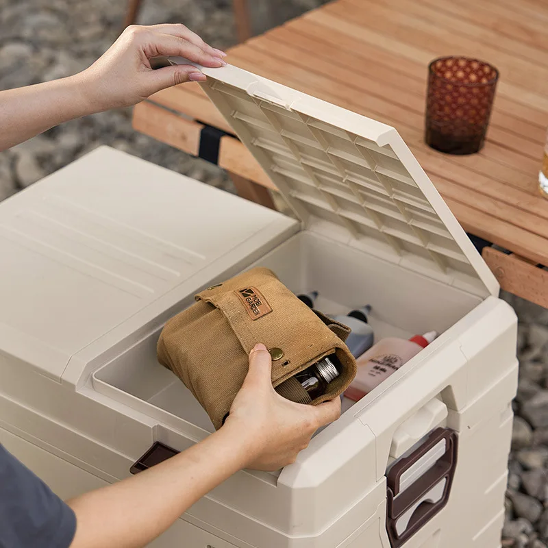Car Storage Bin Outdoor Campin - Outdoor Camping Folding Storage Box avaliação e preço