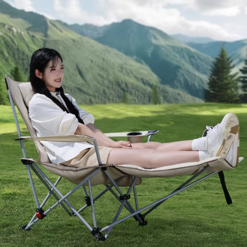 Folding Recliner Portable Camp - Outdoor Camping Hammock Chair avaliação e preço