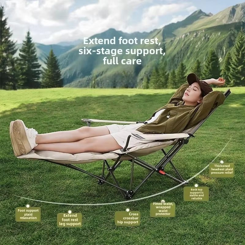Folding Recliner Portable Camp - Outdoor Camping Hammock Chair avaliação e preço