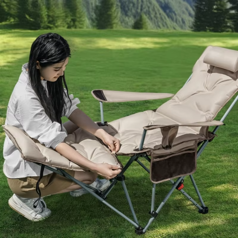 Folding Recliner Portable Camp - Outdoor Camping Hammock Chair avaliação e preço