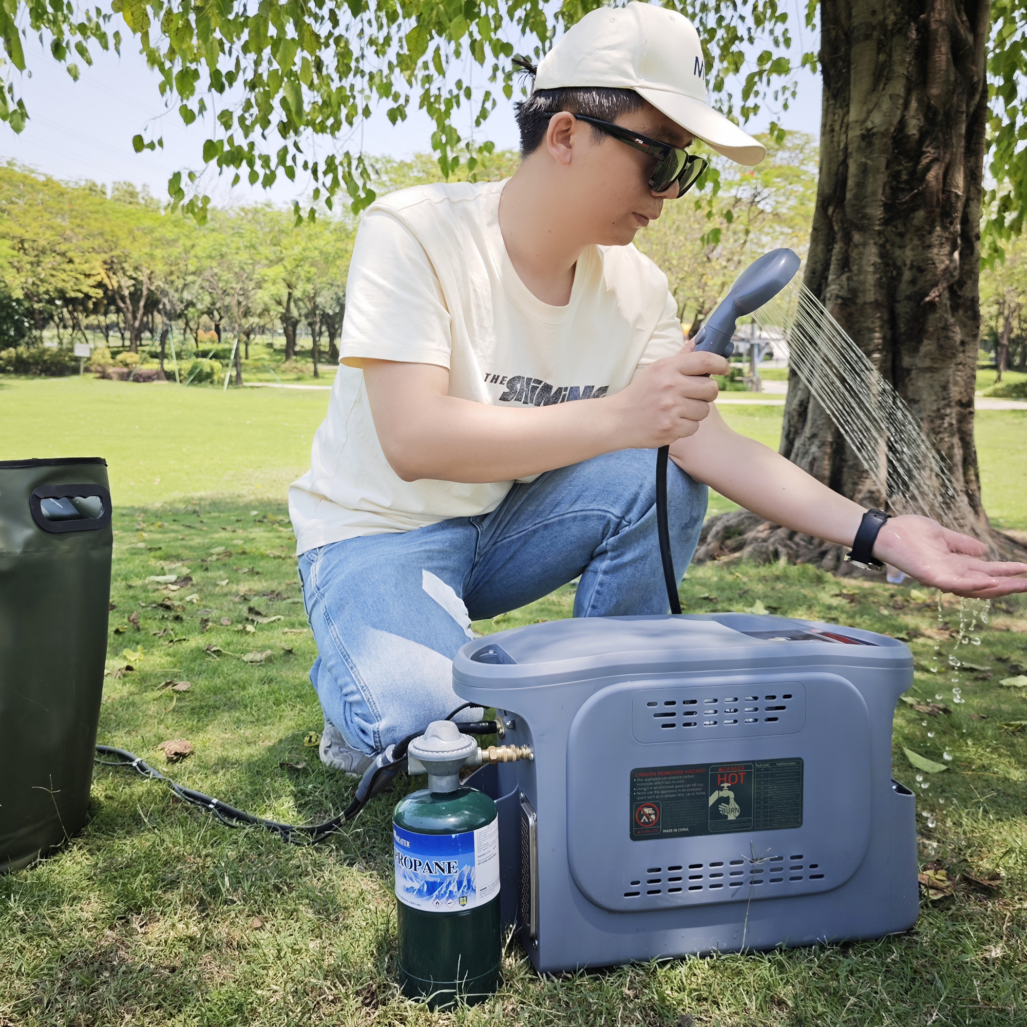 ATVPortable Tankless Hot Water - Outdoor Camping Hot Water Heater avaliação e preço