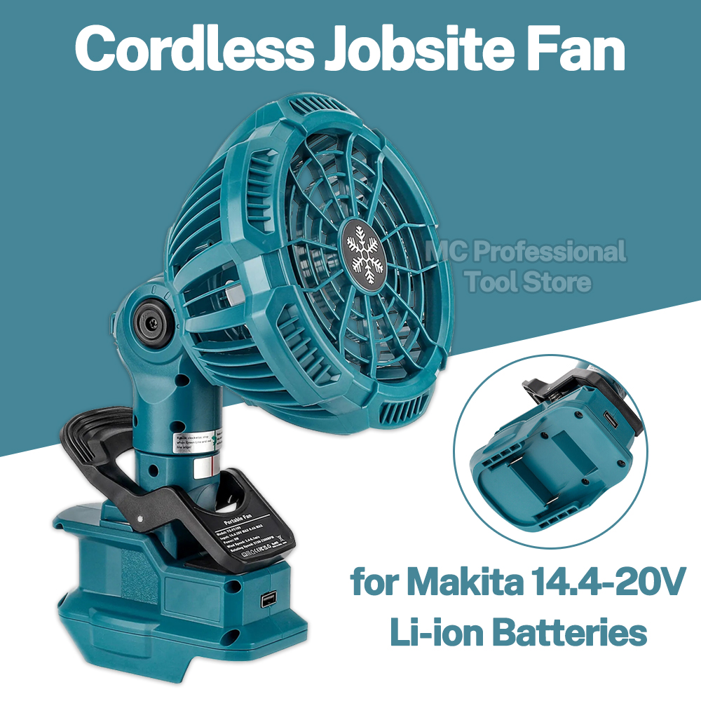 Portable Clip on Fan for Makit - Outdoor Camping Jobs avaliação e preço