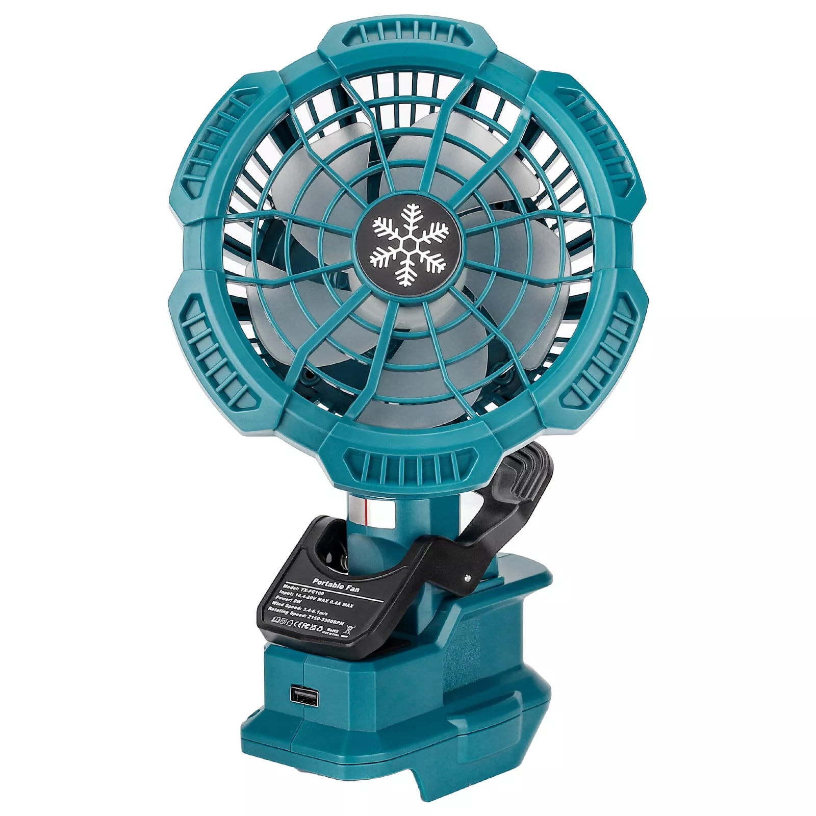 Portable Clip on Fan for Makit - Outdoor Camping Jobs avaliação e preço