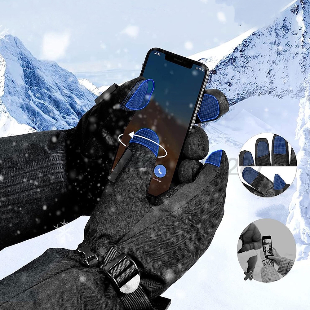 Winter Electric Heated GlovesW - Outdoor Camping Winter avaliação e preço