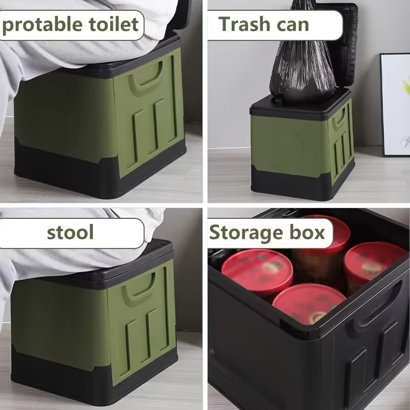 Multifunctional Outdoor Storag - Outdoor Camping Folding Storage Box avaliação e preço