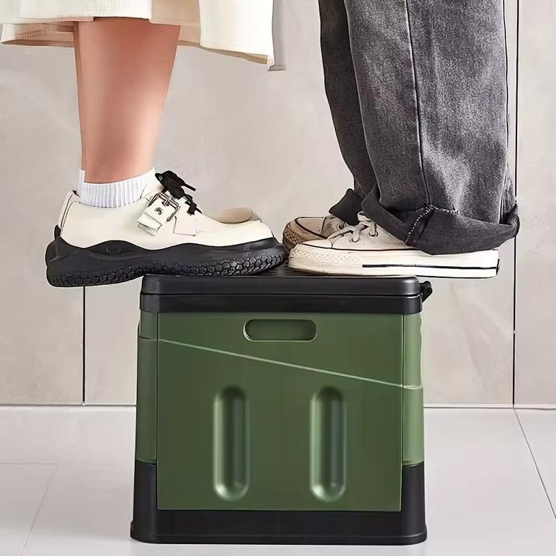 Multifunctional Outdoor Storag - Outdoor Camping Folding Storage Box avaliação e preço