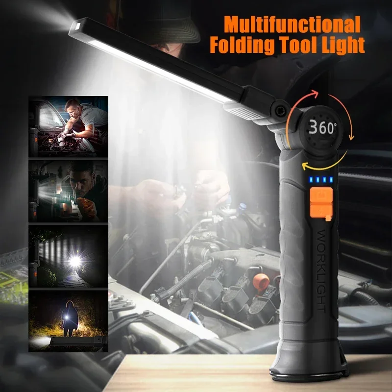 Rechargeable LED Flashlight Wo - Outdoor Camping Jobs avaliação e preço