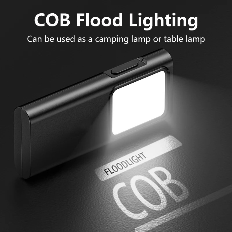 1-5PCS Rechargeable EDC Flashl - Outdoor Camping Adventure Lamp avaliação e preço