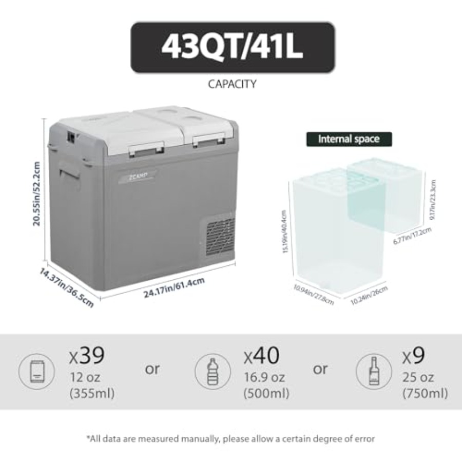 Portable Freezer for Camping,  - Outdoor Camping Zone avaliação e preço