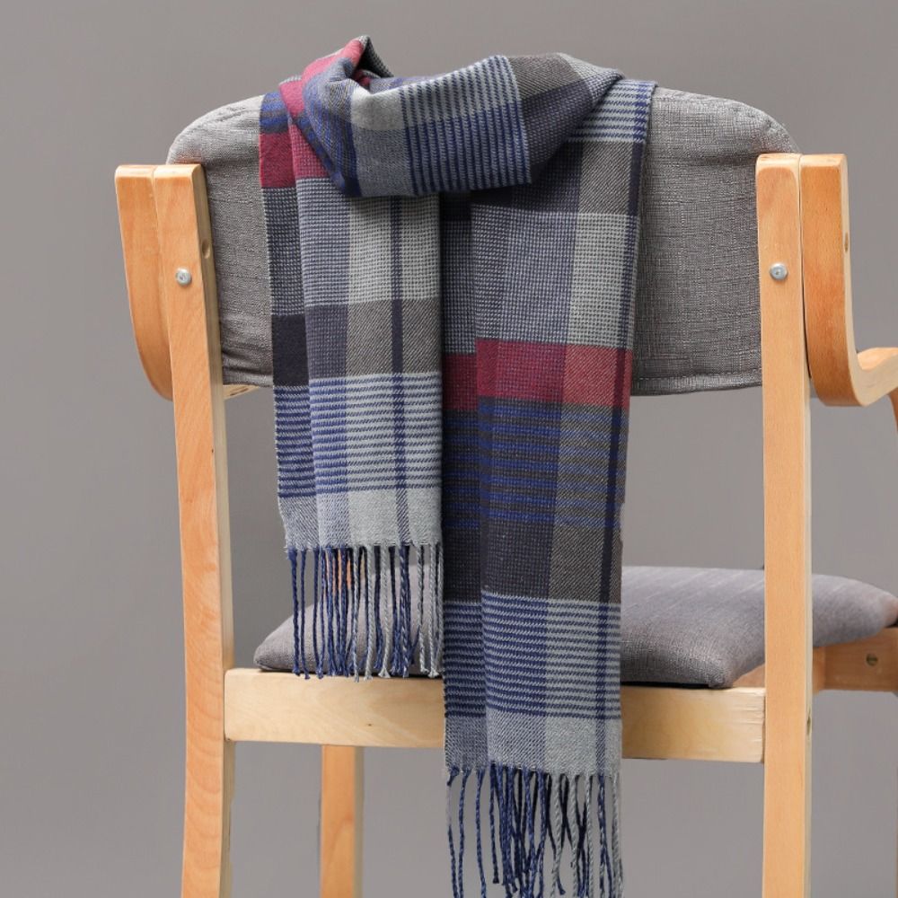 Classic Men's Scarf Winter Thi - Outdoor Camping Winter avaliação e preço