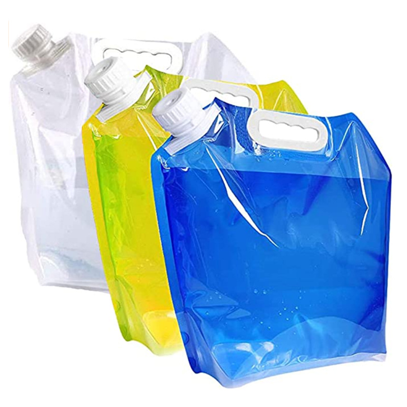 1PC 5L Collapsible Emergency W - Outdoor Camping Water Jug avaliação e preço