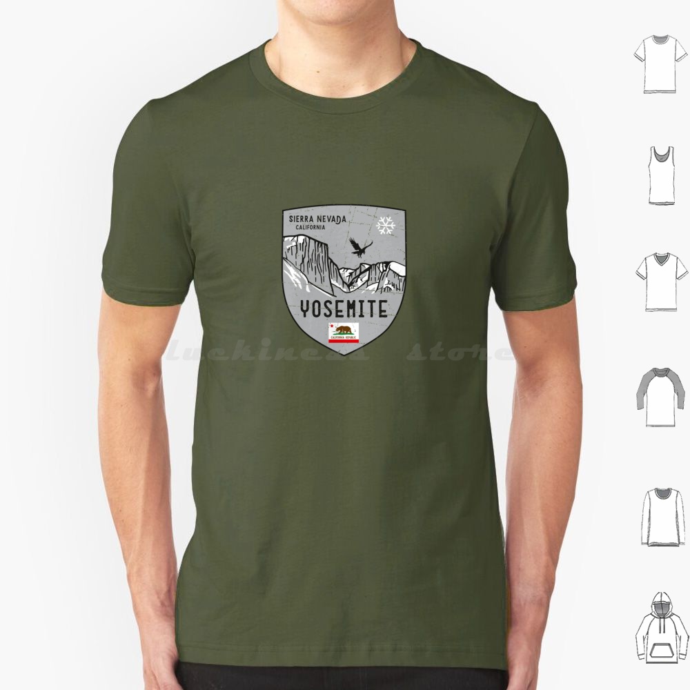 Yosemite California Emblem T S - Outdoor Camping Yosemite avaliação e preço