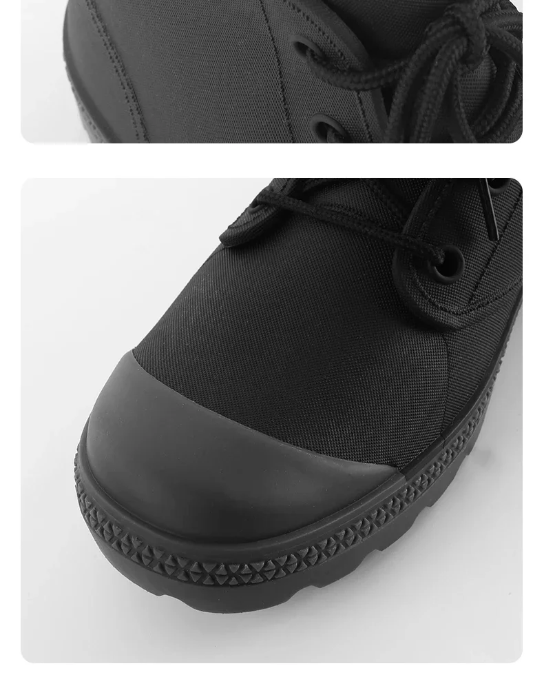 Winter Men Rain Boots Lace-up  - Outdoor Camping Winter avaliação e preço