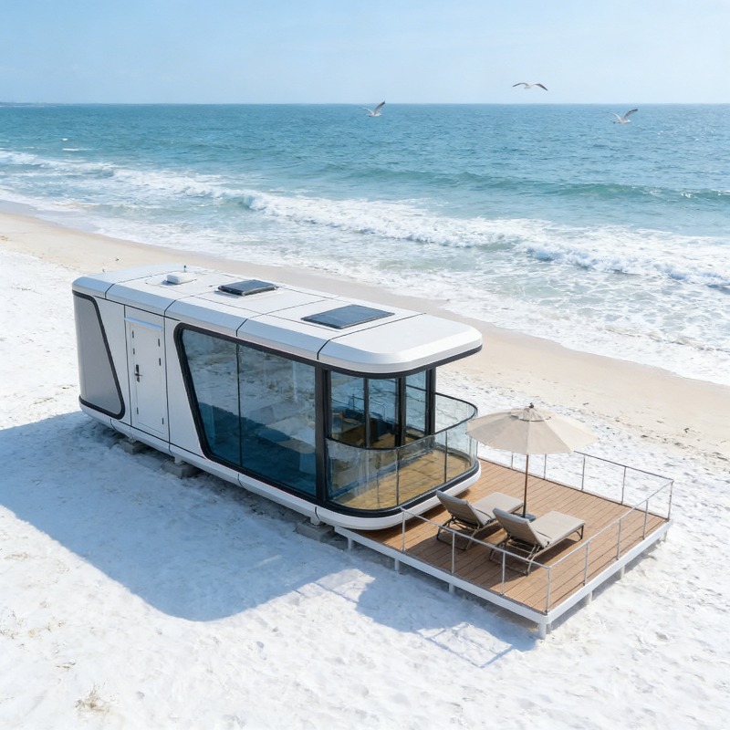 Modern 40ft 20ft Steel Space C - Outdoor Camping House avaliação e preço