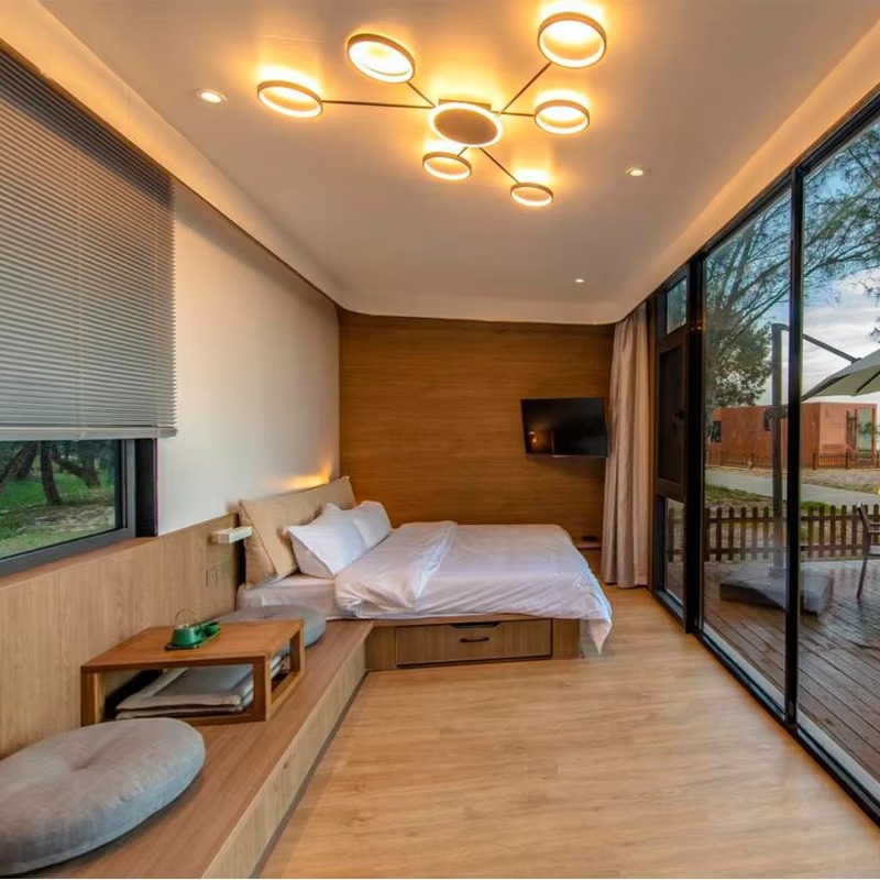 Modern 40ft 20ft Steel Space C - Outdoor Camping House avaliação e preço